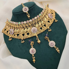 Buy Sector Chokar Necklace Set For Women Online | Roodap