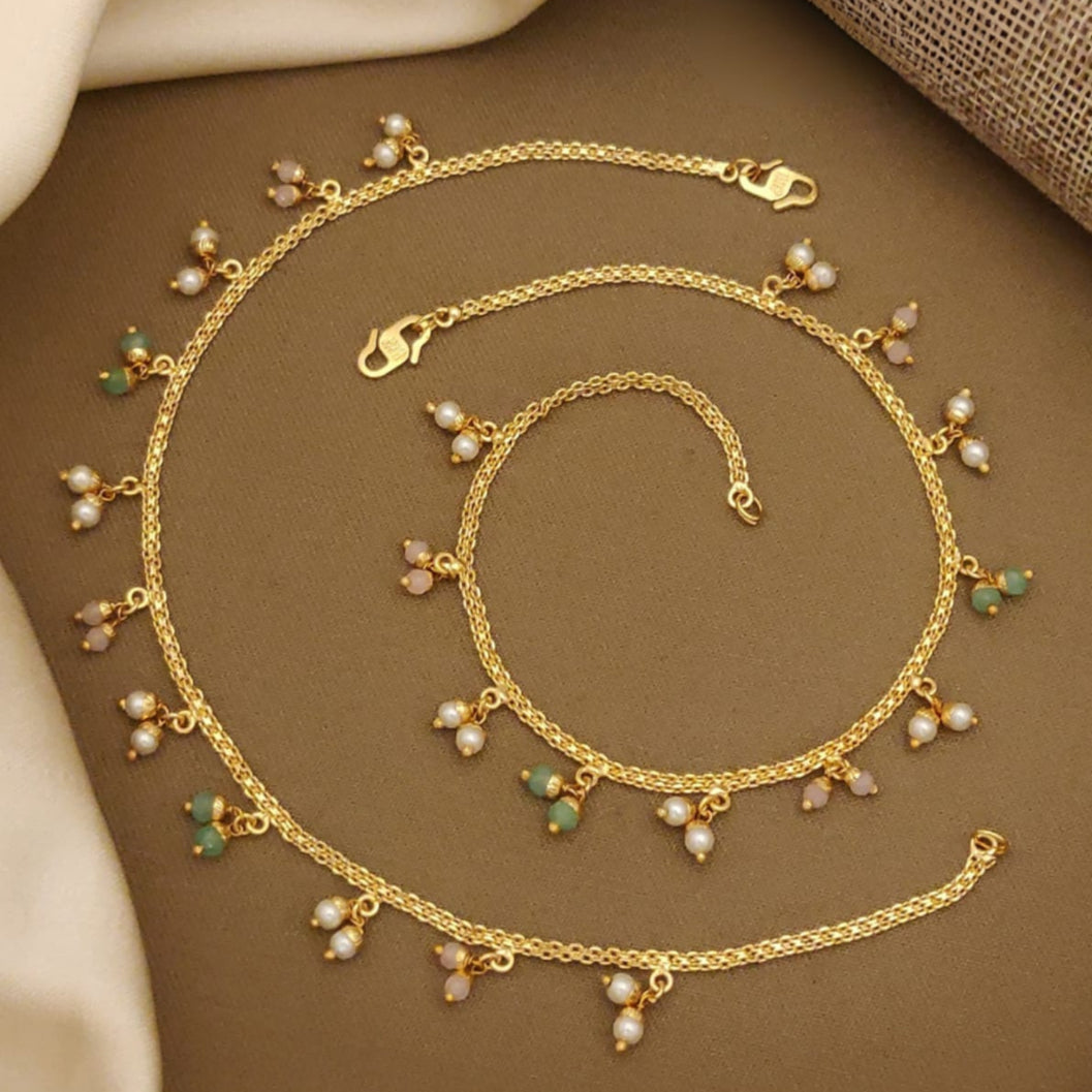Buy Slant Anklet For Girls & Women Online | Roodap