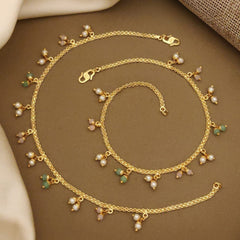 Buy Slant Anklet For Girls & Women Online | Roodap