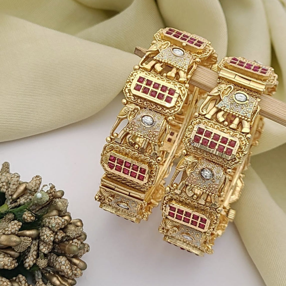 Buy SlimFit Bangles Set For Women Online | Roodap