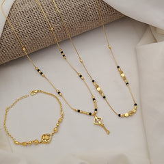 Buy SlimFit Necklace & Bracelet Combo For Girls & Women Online | Roodap