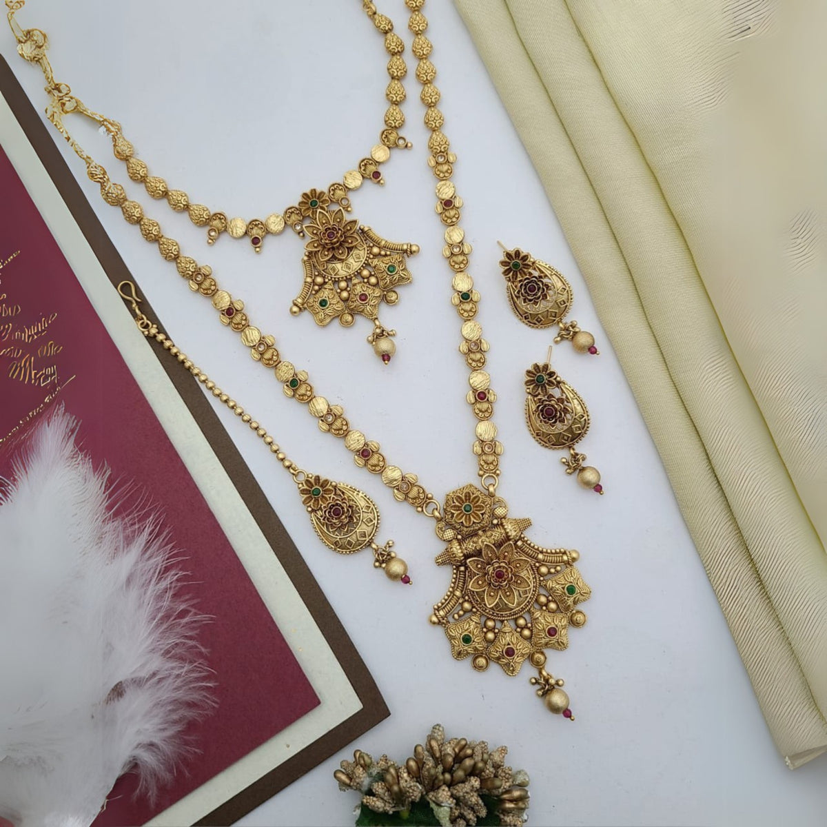 Buy Soraya Wedding Jewellery Set For Bridal & Women Online | Wedding Jewellery | Roodap