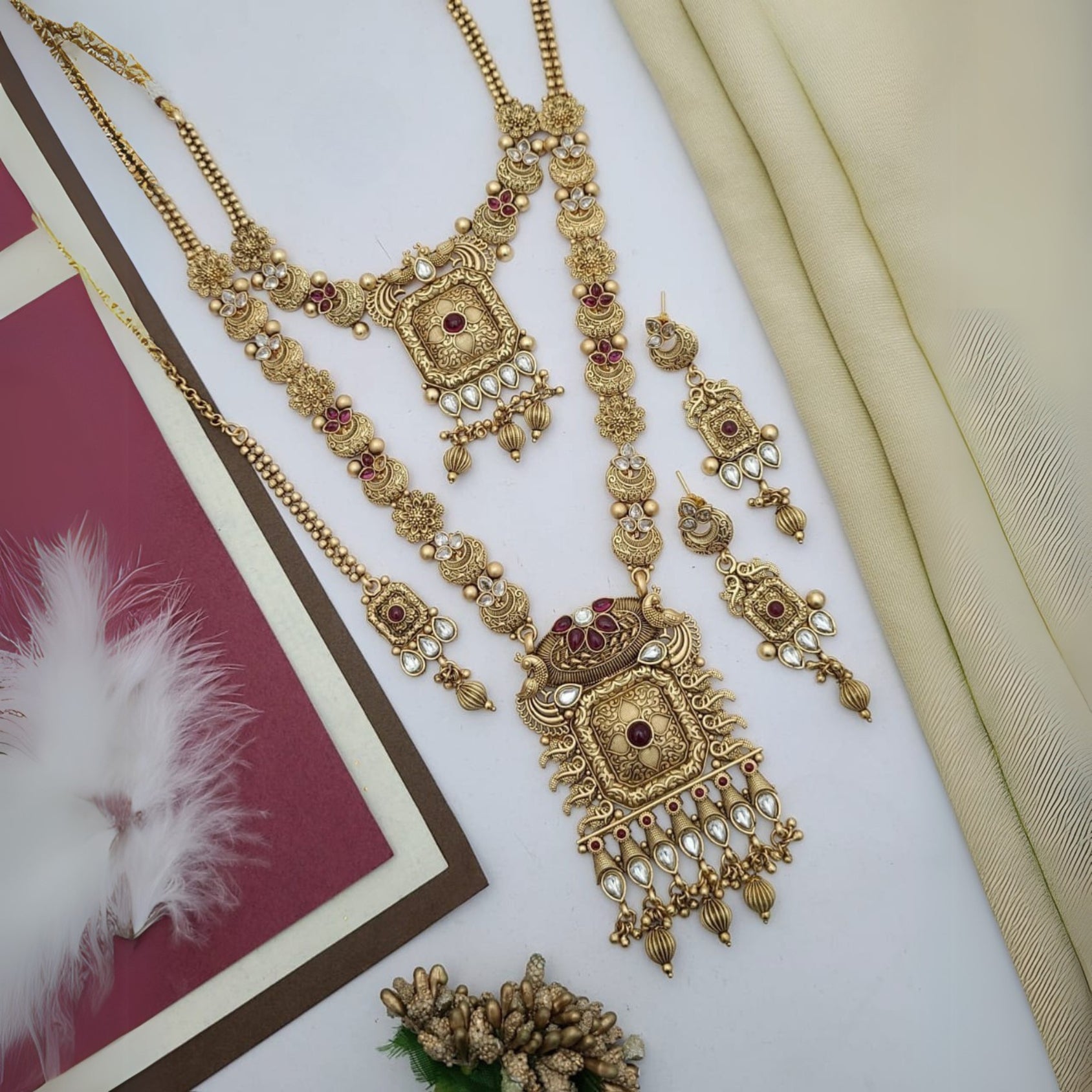 Buy Statement Wedding Jewellery Set For Bridal & Women Online | Wedding Jewellery | Roodap