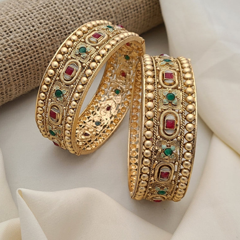Buy Stunning Bangles Set For Women At Best Price | Roodap 