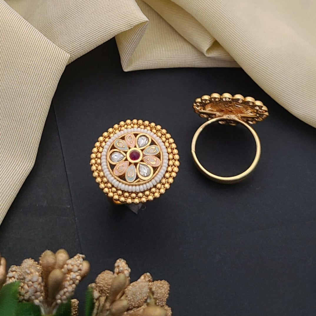 Buy Tiara Ring For Girls & Women Online | Roodap