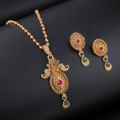 Buy Twist Pendant Set For Girls & Women Online | Roodap