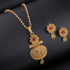 Buy Vintage Pendant Set For Girls & Women Online | Roodap