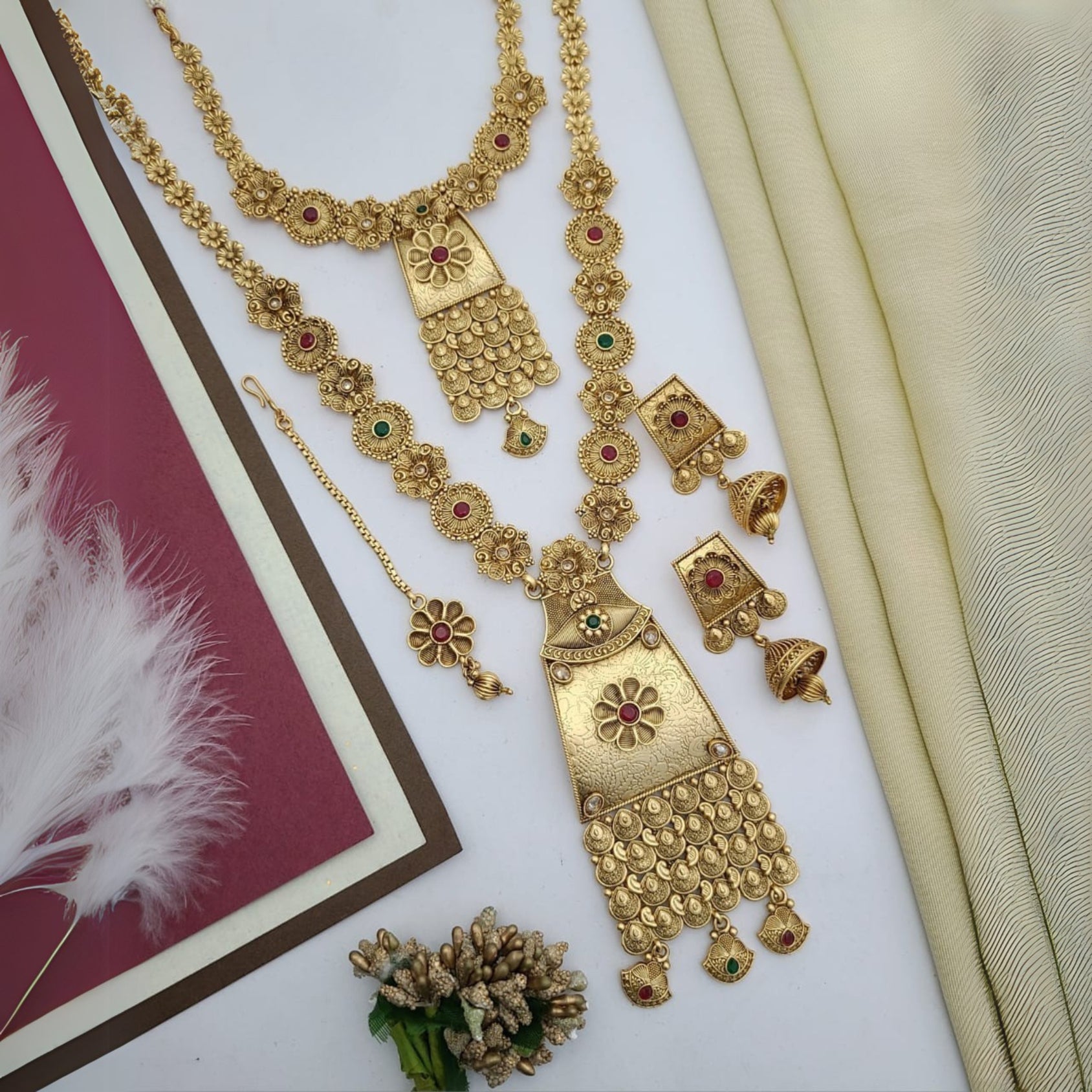 Buy Vishva Wedding Jewellery Set For Bridal & Women Online | Wedding Jewellery | Roodap