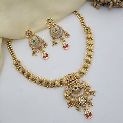 Buy Zarith Short Necklace Set For Girls & Women Online | Roodap