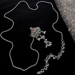 Buy Zenith Silver Kandora Waist Belt Jewellery For Women Online | Roodap