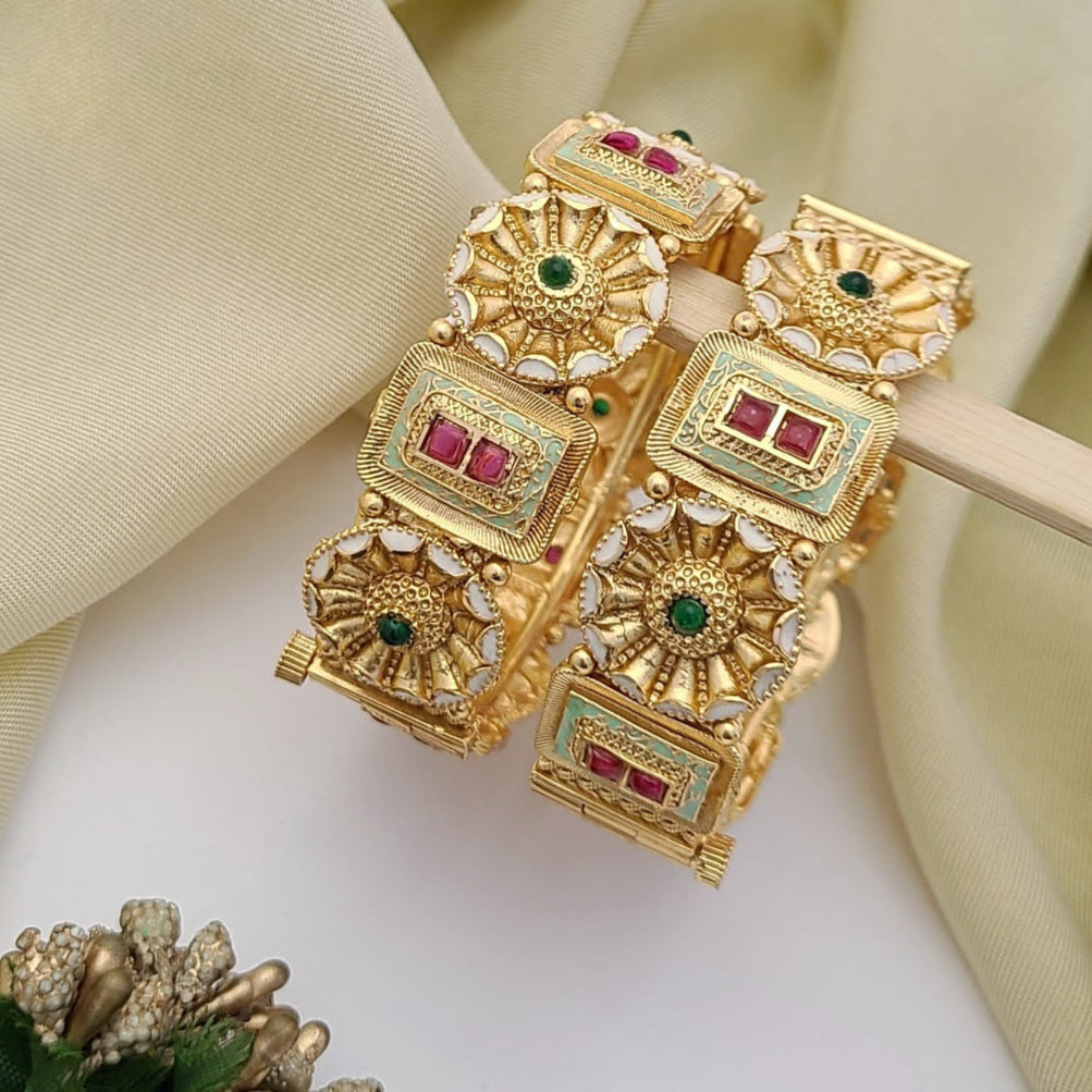 Buy Zenray Bangles Set For Women Online | Roodap